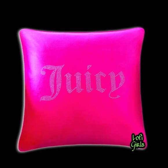 Juicy Couture Gothic Bling Crystal Logo Velour Tracksuit Comforter 4 pc Bed Set - Picture 2 of 7